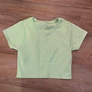 Offline by Aerie Green Women's Crop Top